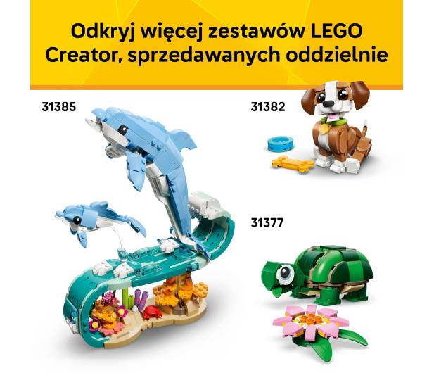 LEGO CREATOR 31376 Uroczy chomik z kwiatkiem - 1473425 - zdjęcie 6